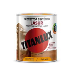 TITANLUX PROTECTOR LASUR SINT.SATINADO PINO 750ML