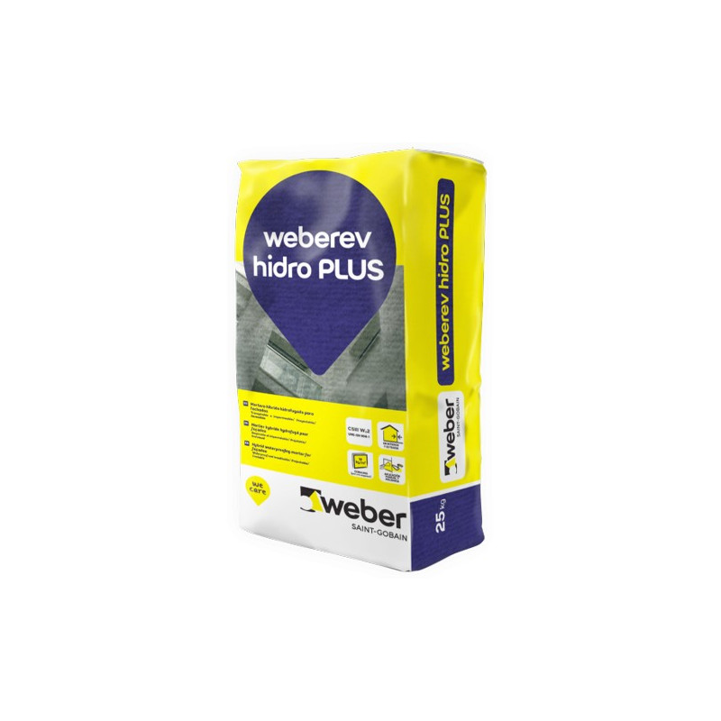 WEBEREV HIDRO PLUS BLANCO 25KG
