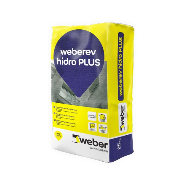 WEBEREV HIDRO PLUS BLANCO 25KG