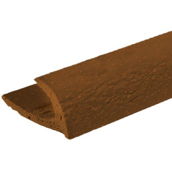 PERFIL FIBRA RUSTICA MARRON 10MM TIRA 2.6