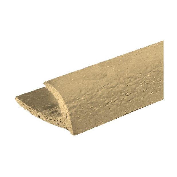 PERFIL FIBRA RUSTICA BEIGE 10MM TIRA 2.6