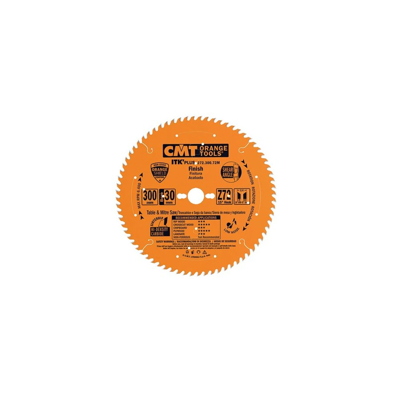 SIERRA CIRCULAR CMT 300x2,4x30 Z-72