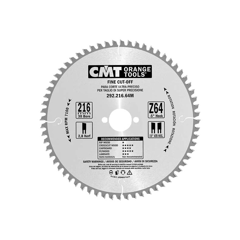 SIERRA CIRCULAR CMT 120x1,8x20 Z-40
