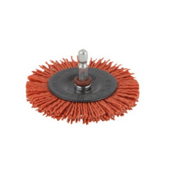 CEPILLO DISCO DE NYLON 6mm.x100mm.