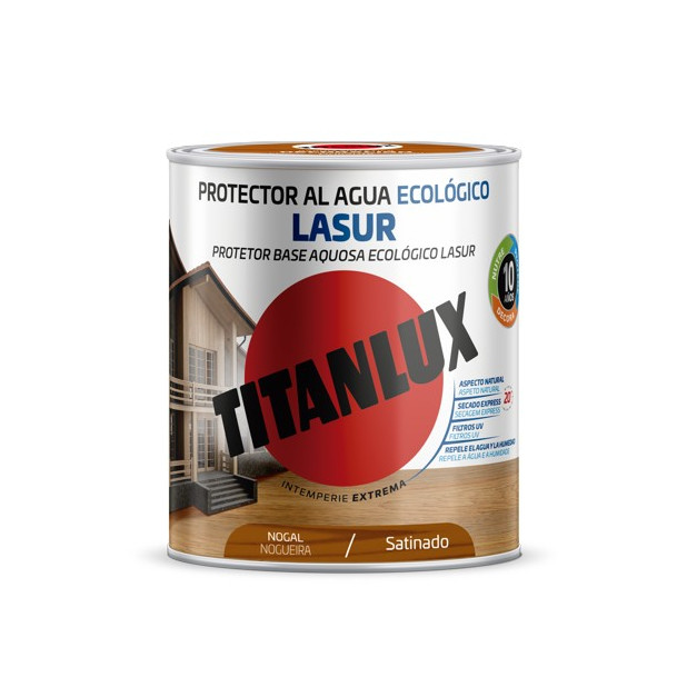 TITANLUX PROTECTOR AL AGUA SATINADO NOGAL 750ML (DESCAT.)