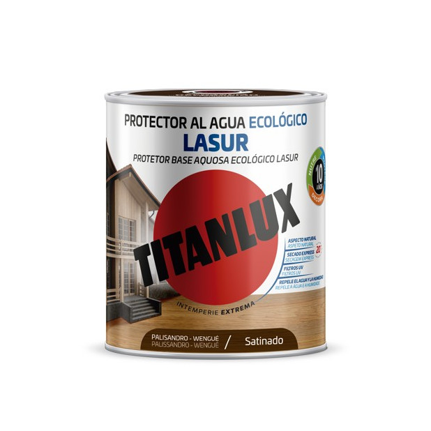 TITANLUX PROTECTOR AL AGUA SATINADO PALISANDRO WENGUE 750ML DESCATALOGADO