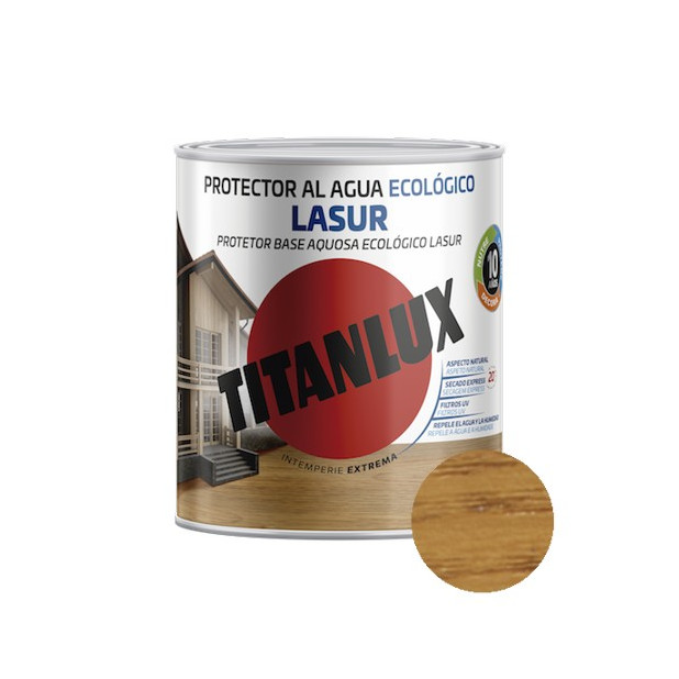 TITANLUX PROTECTOR AL AGUA SATINADO PINO NAT 750ML (DESCAT.)