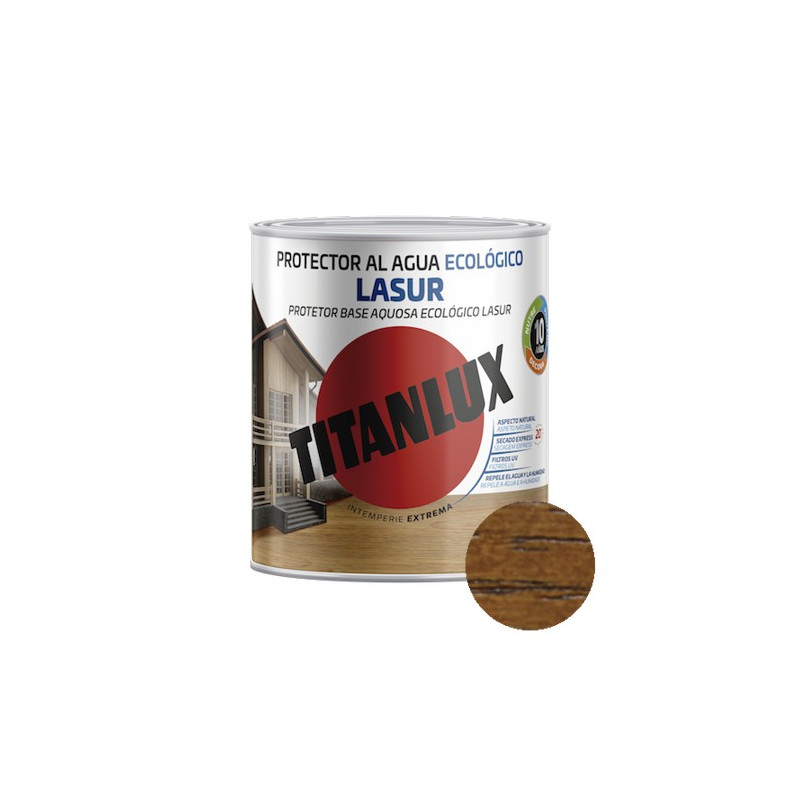 TITANLUX PROTECTOR AL AGUA SATINADO TECA 2,5LTS