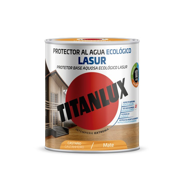 TITANLUX PROTECTOR AL AGUA  MATE CASTAÑO 750ML (DESCAT.)