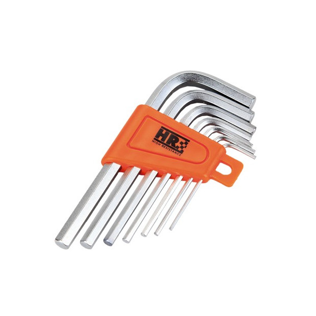 JGO. 7 LLAVES ALLEN HR SOPORTE PLASTICO