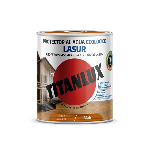 TITANLUX PROTECTOR AL AGUA MATE ROBLE 750ML(DESCAT.)