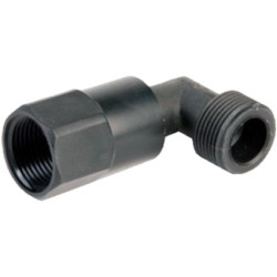 CODO GIRA 3/4" PARA LLAVE PLASTICO