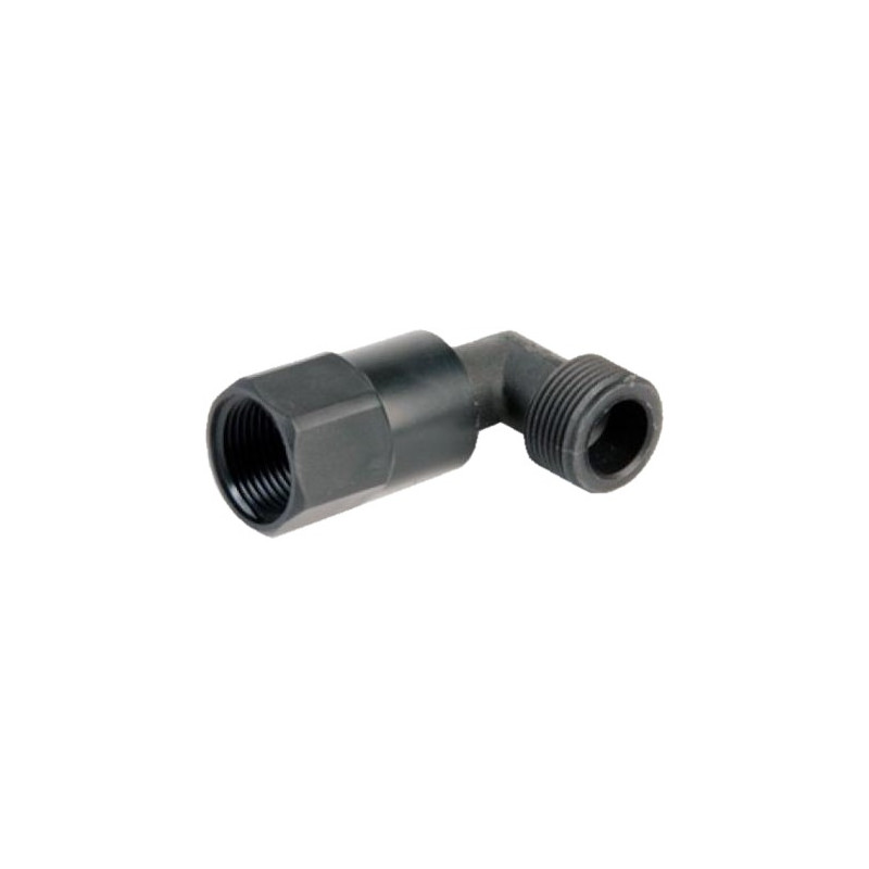 CODO GIRA 3/4" PARA LLAVE PLASTICO