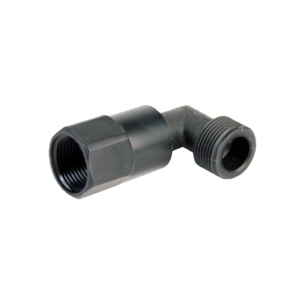 CODO GIRA 3/4" PARA LLAVE PLASTICO
