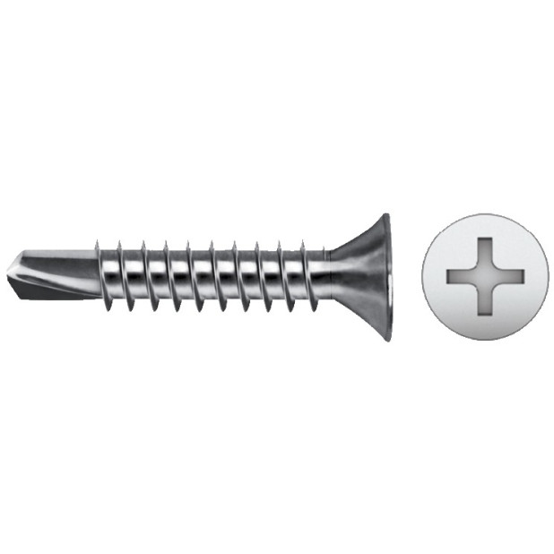 TIRAFONDO 7504P AVEL.PHI P/BROCA 4,2x16 ZINC