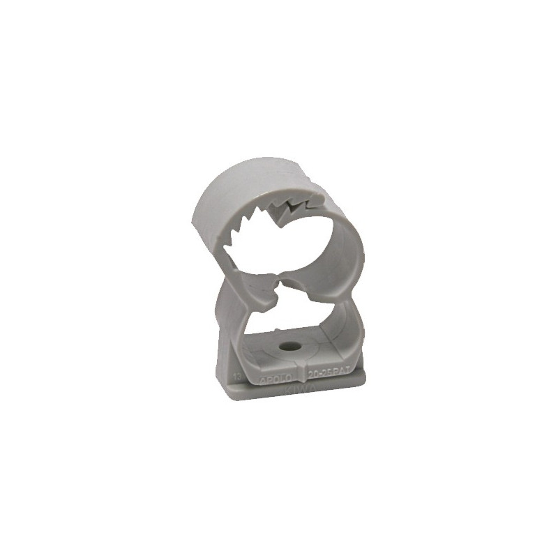ABRAZADERA NYLON FORCE ONE GRIS D25 (50 UND)