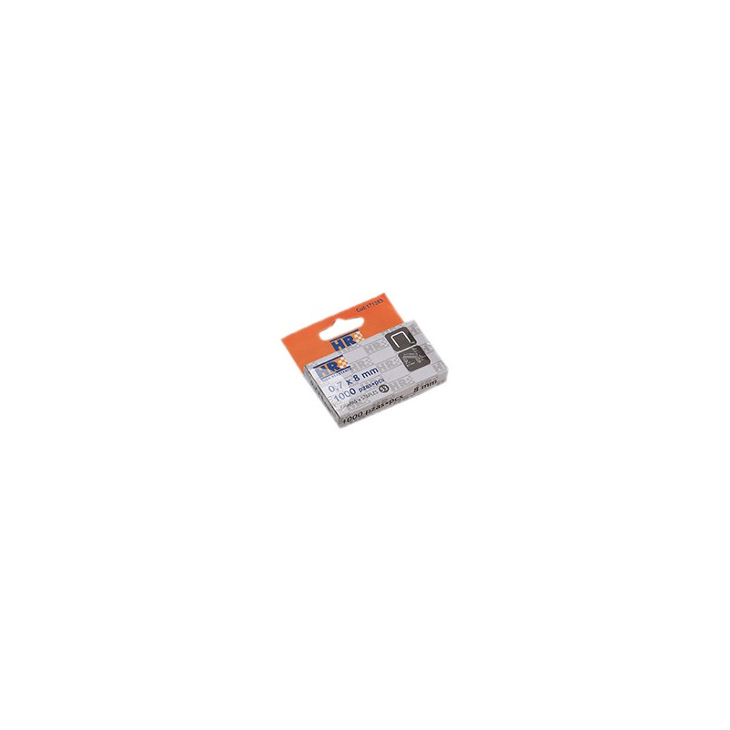 GRAPA TIPO U 1,2x3x8MM HR (1000UN)