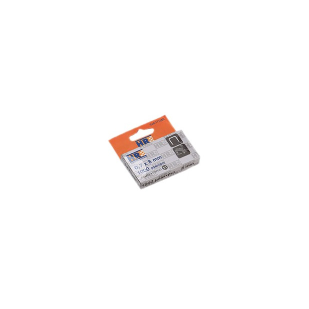 GRAPA TIPO U 1,2x3x8MM HR (1000UN)