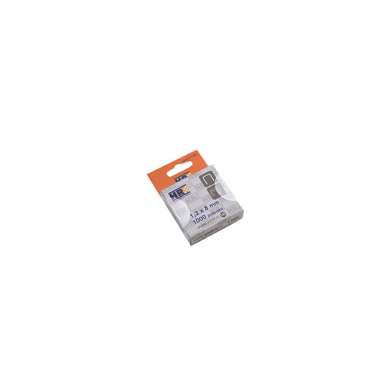 GRAPA TIPO U 0,7x11x3x8MM HR (1000UN)