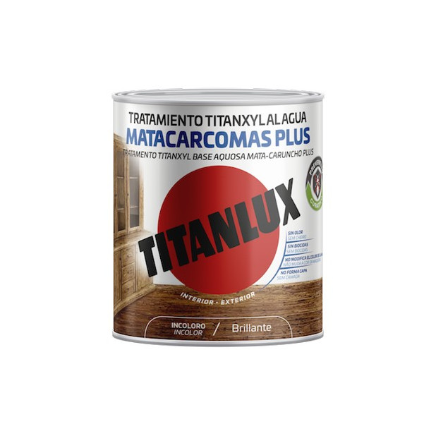 TITANXYL MATACARCOMA AGUA INCOLORO 2,5LTS