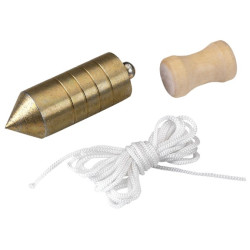 PLOMADA NUEZ MADERA 750GR
