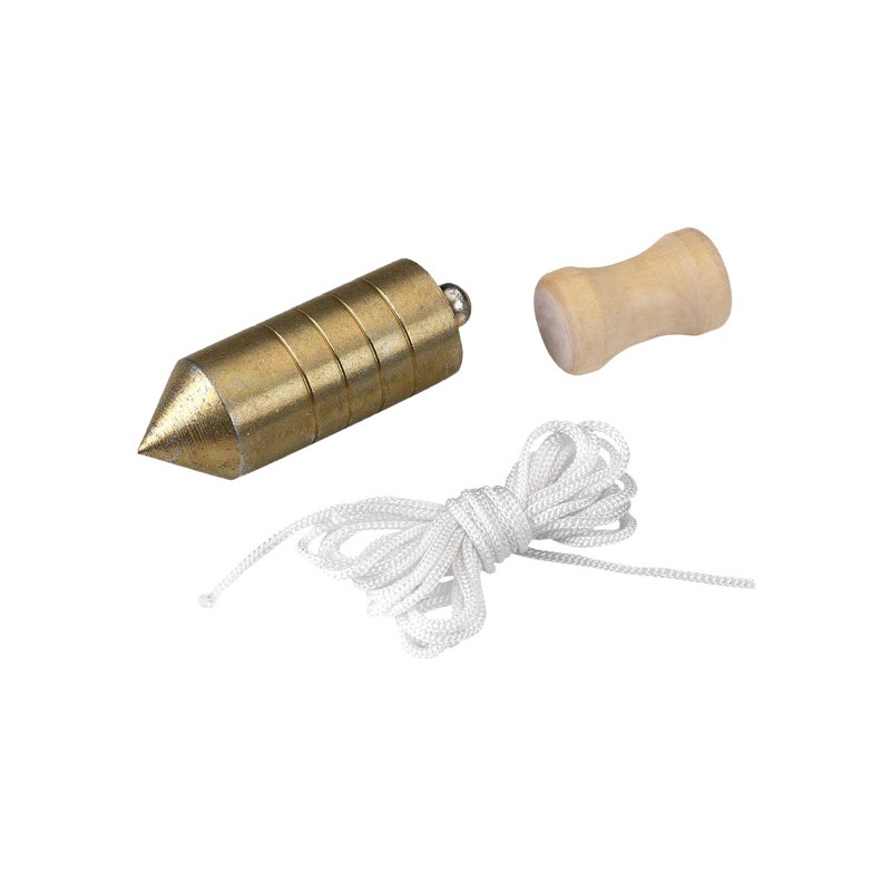 PLOMADA NUEZ MADERA 750GR