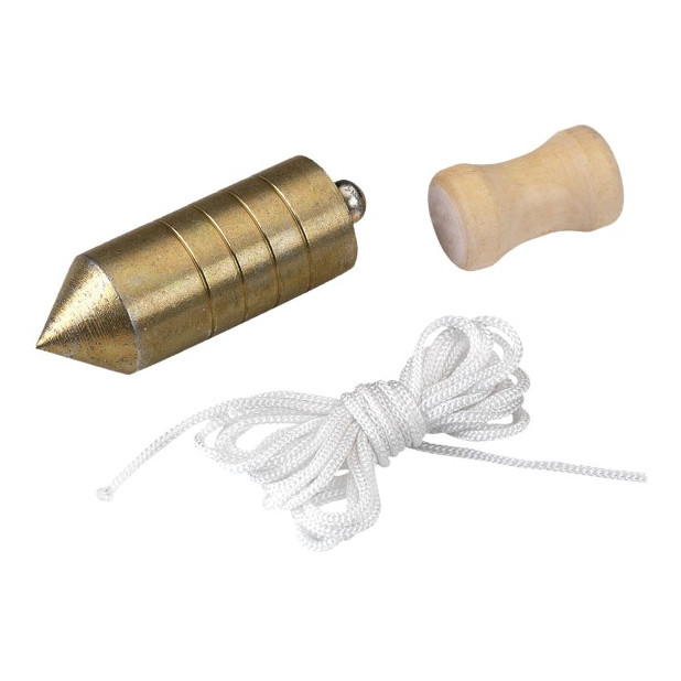 PLOMADA NUEZ MADERA 750GR