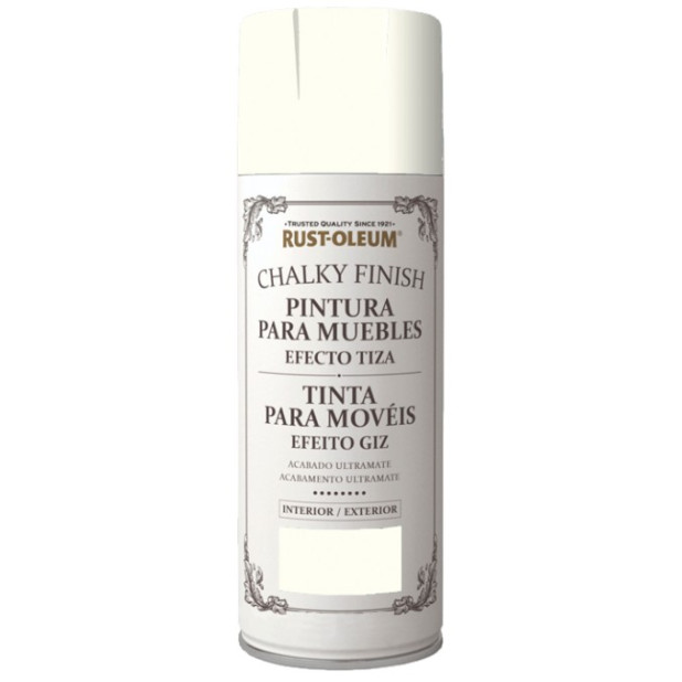 SPRAY MUEBLE CHALKY BLANCO TIZA 400ML