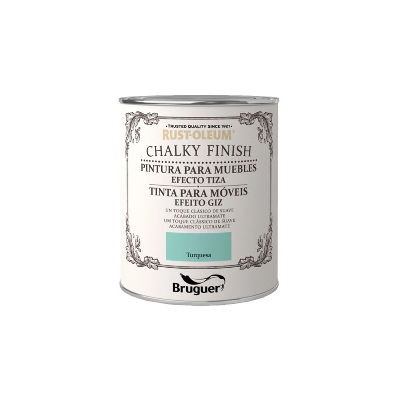 CHALKY MUEBLE AZUL TURQUESA 0,75L