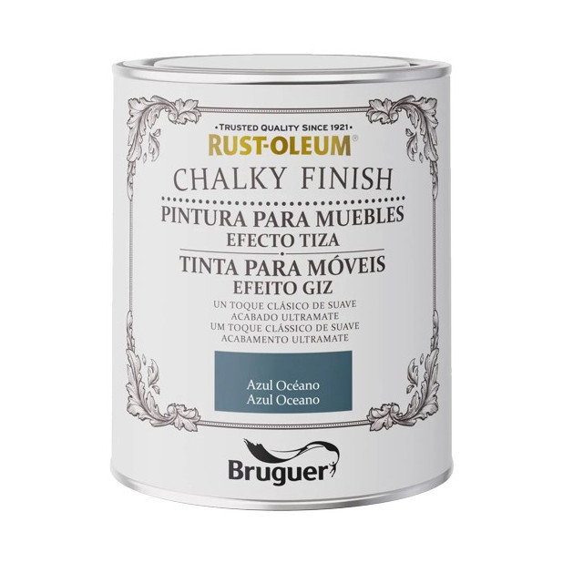 CHALKY MUEBLE AZUL OCEANO 0,750L