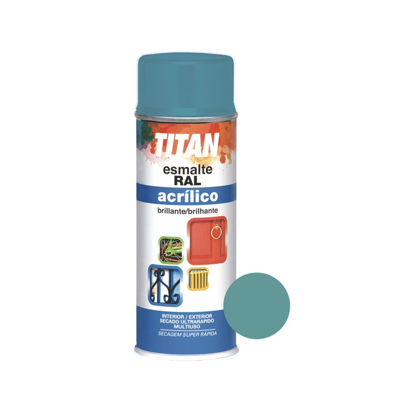 SPRAY ESM. ACRILICO GRIS RAL7001 400ML