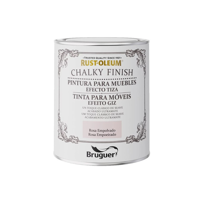 CHALKY MUEBLE ROSA EMPOLVADO 0,750L