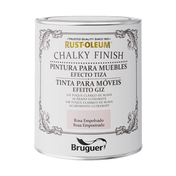 CHALKY MUEBLE ROSA EMPOLVADO 0,750L