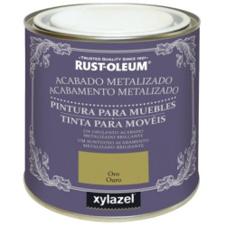 PINTURA MUEBLES CHALKY METAL.ORO 125ML