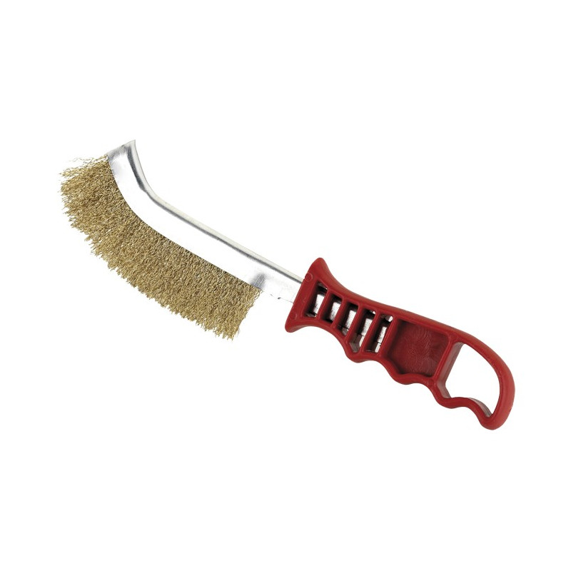 CEPILLO ACERO LATONADO REFOZ M/PLASTICO