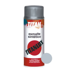 SPRAY TITAN ESM. SINT. GRIS PERLA RAL0509 400ML.