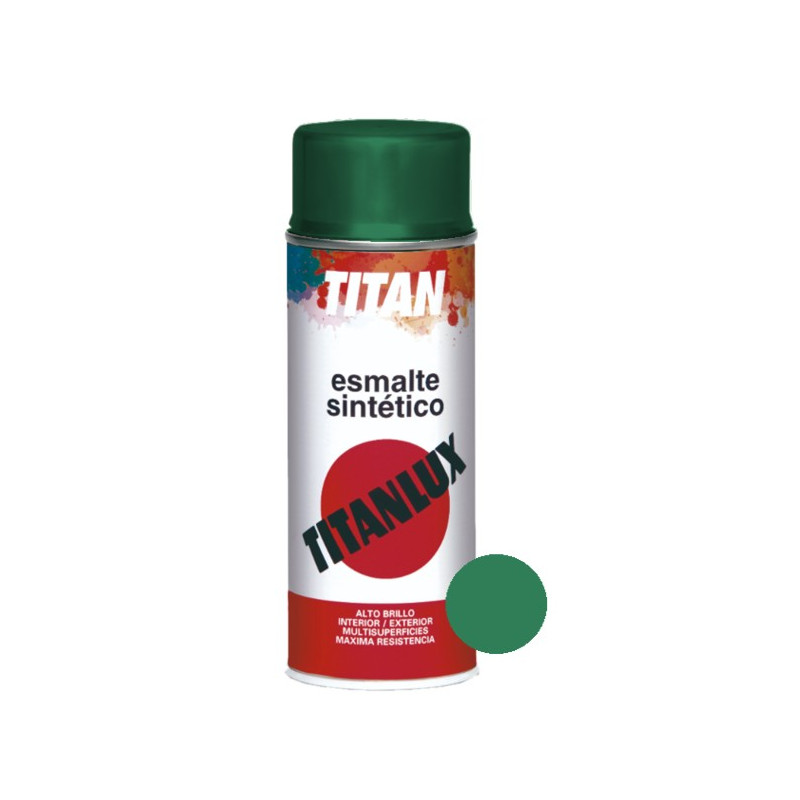 SPRAY TITAN ESM. SINT.VERDE HIERBA 400ML.