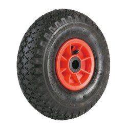 RUEDA NEUMATICA LLANTA ABS S/RODAMIENTO