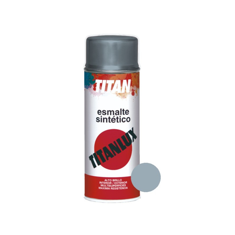 SPRAY TITAN ESM. SINT.PLATA 0520 400ML.