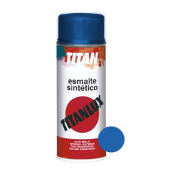 SPRAY TITAN ESM. SINT. AZUL MARINO 0551 400ML.