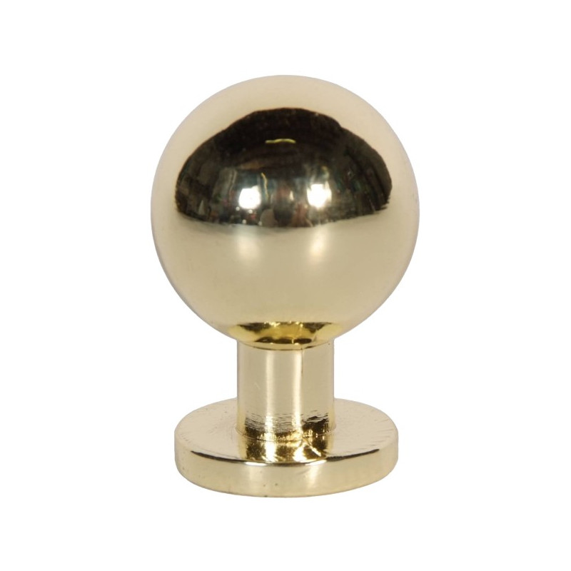 POMO ZAMAK DIAM.18 NIQUEL CEPILLADO T-5312