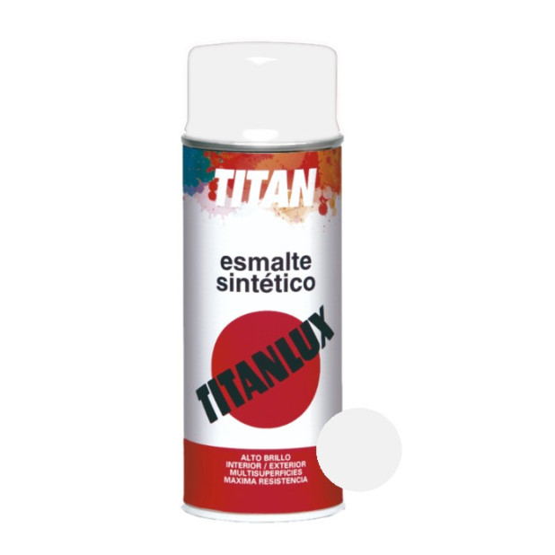 SPRAY TITAN ESM. SINT.BLANCO 0566 400ML.