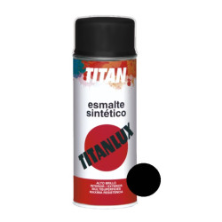 SPRAY TITAN ESM. SINT. NEGRO 0567 400ML.