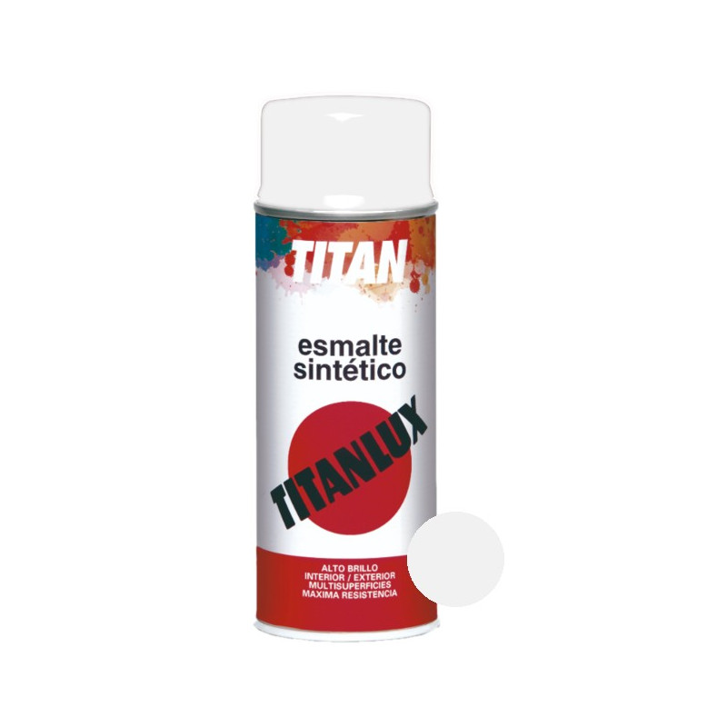 SPRAY TITAN ESM .SINT. BLANCO MATE 566 400ML.