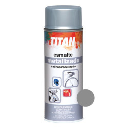 SPRAY TITAN ESM MET.PLATA 0601 400ML (DESCAT.)