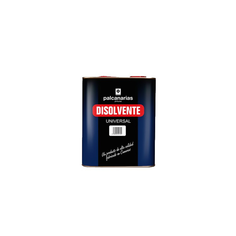 DISOLVENTE UNIVERSAL PALCANARIAS 4LTS.