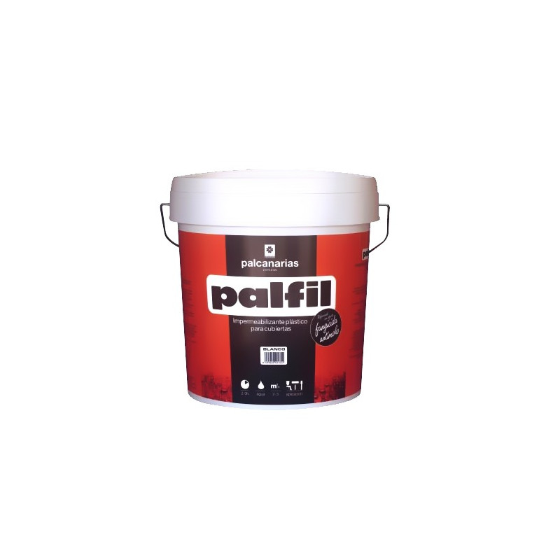 IMPERMEABILIZANTE PALFIL BLANCO 15L.