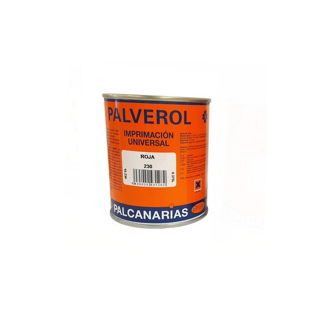 PINTURA PALVEROL IMPRIM. UNIV. ROJA 0.75L.