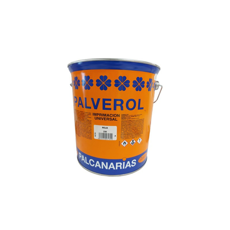 PINTURA PALVEROL IMPRIM. UNIV. ROJA 4L.