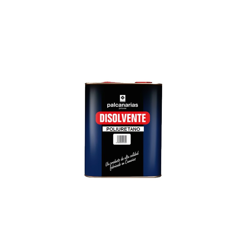 DISOLVENTE POLIURETANO PALCANARIAS 4LTS.